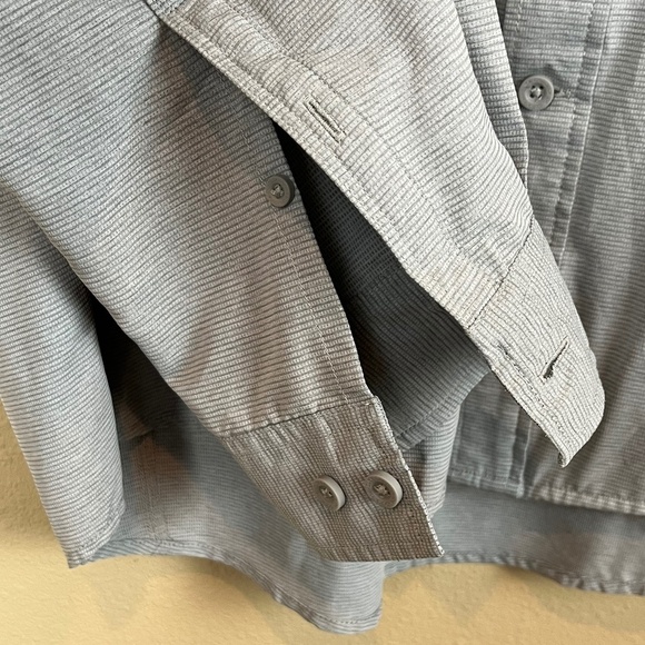 Dri-Duck Gray Chris Kyle Patriotic long sleeve button down shirt; Size XL; EUC - Picture 5 of 10